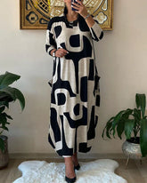 Stunning EMMA Maxi Dress Art Print – Elevate Your Style!-1